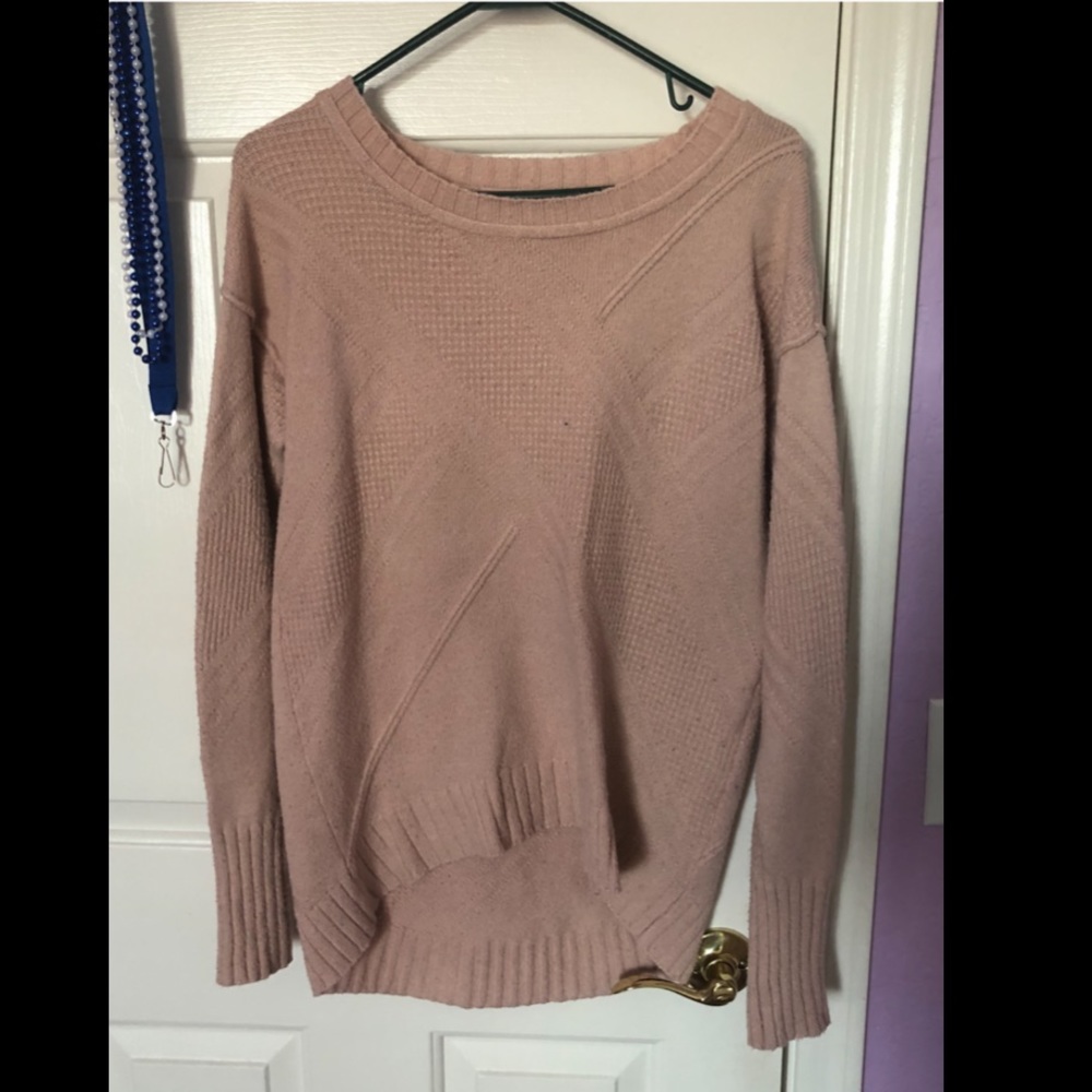 Pink sweater